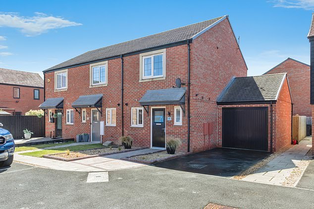North East England, £200k: In Newcastle, buyers can buy a two-bed semi-detached house