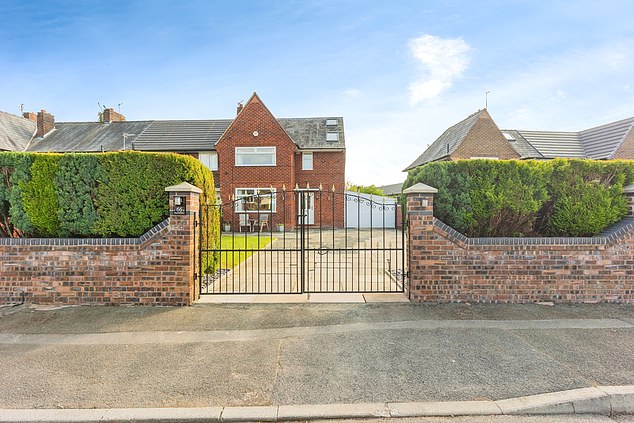North West England, £400k: It has a modern kitchen-diner with breakfast bar