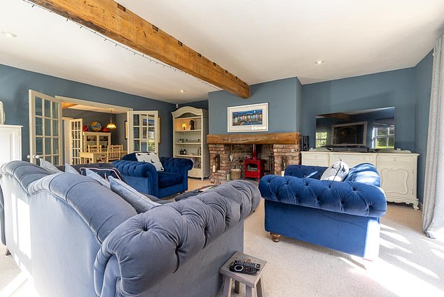 East Midlands, £600k: The property has a well-appointed breakfast/kitchen