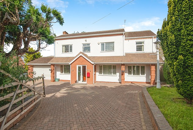 West Midlands, £600k: Upstairs boasts four well-proportioned bedrooms