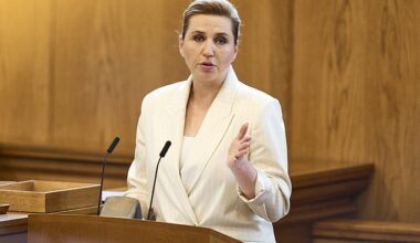 Social Democrat Prime Minister Mette Frederiksen has previously said her party believed 'you can't just keep saying that people have to work a year longer'