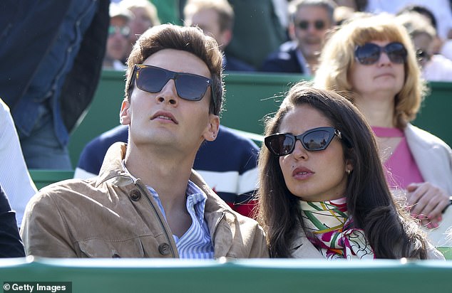 The couple attended the Monte-Carlo Masters together back in 2023 (pictured)