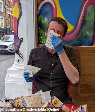 My companion has to rush to get napkins so I can blow my nose - a tricky task without getting spice in my eyes