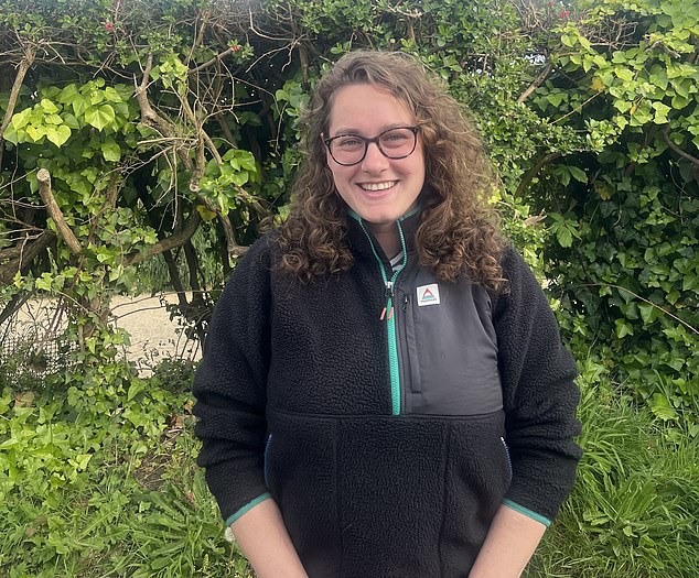 Molly McLaughlin, (pictured) 27, is one of five Australians who recently moved to Sark