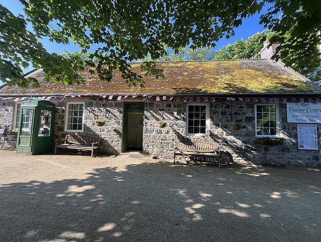 Pictured: The tourist office on Sark, which has noticed an increase in solo female travellers