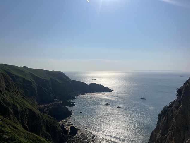 The lack of crime is what Elsie Courtney, who works at the island's only tourist office says draws people, especially young women to the island