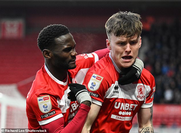 Doak made 24 appearances for Middlesbrough in the Championship before suffering an injury