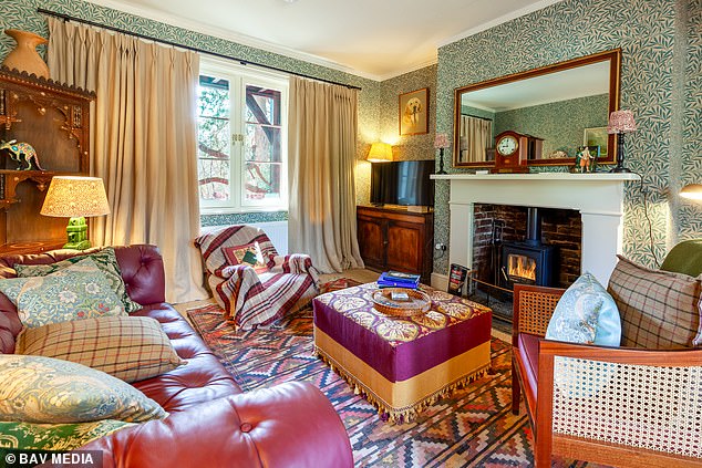 The downstairs of the property is equally as lavish, with a drawing room opening directly onto a well maintained lawn