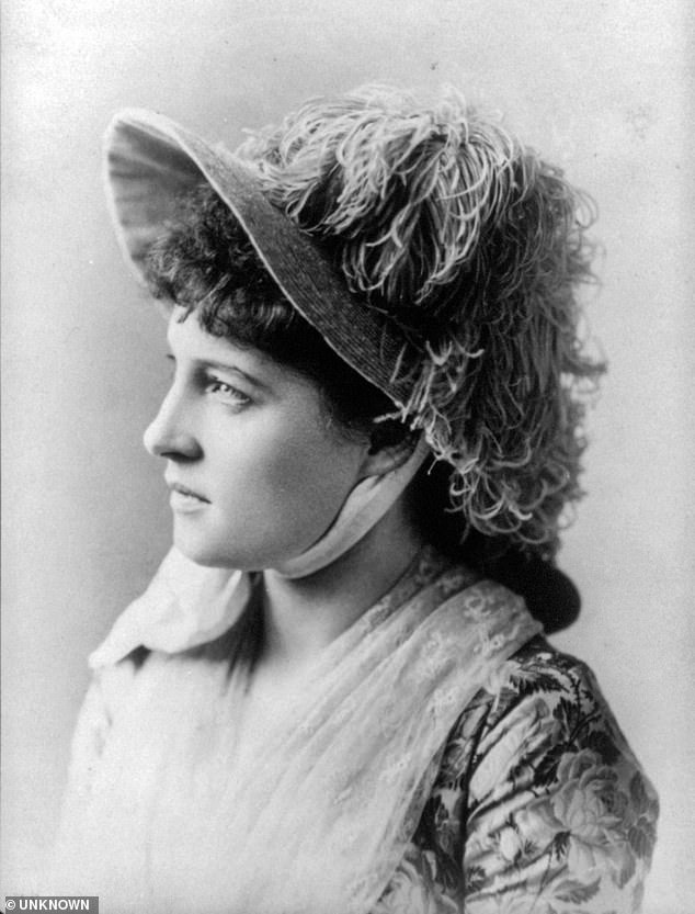 Pictured: Actress and socialite Lillie Langtry, the mistress of King Edward VII