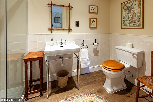 Oliver's Travels, which is marketing the house, said the grounds have been 'sensitively refurbished to the highest standard, blending timeless heritage with refined contemporary comfort'