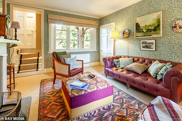 The Folly, nestled in the sprawling Norfolk estate, was once used by King Edward VII - 'Bertie' - to entertain his mistress, the British actress and socialite Lillie Langtry
