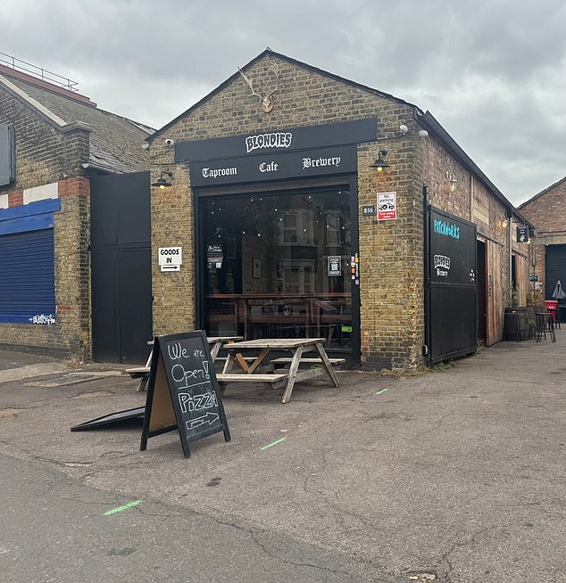 A barman at Blondies bar in Leyton said the venue was a 'diamond in the rough'