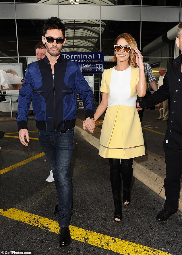 In the snap, which was taken in 2015, the ex couple looked happy as they walked hand-in-hand through Nice airport as they headed to that years Cannes Film Festival; pictured 2015
