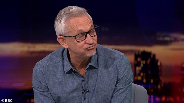 Gary Lineker fought back the tears as he closed his final Match of the Day show on Sunday
