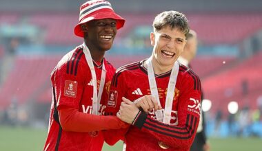 A year ago Kobbie Mainoo and Alejandro Garnacho shone as Man United won the FA Cup