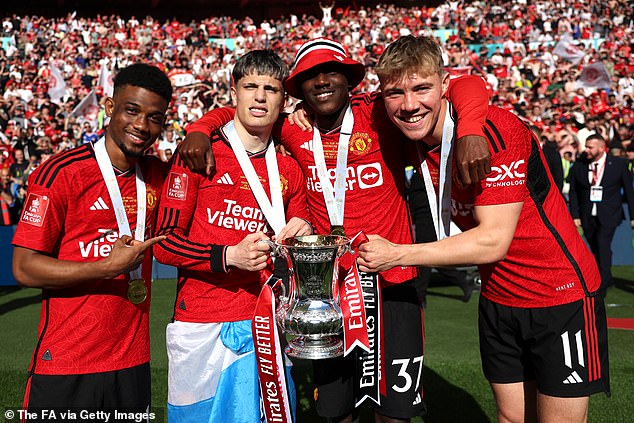 Mainoo looks lost in United's system and it is a far cry from the joys of Wembley 12 months ago