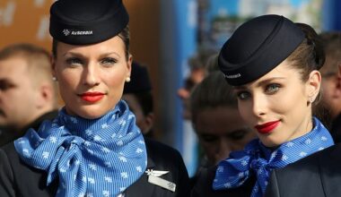 A former flight attendant has revealed a little-known reason why female cabin crew wear red lipstick - and it's more than just a fashion statement
