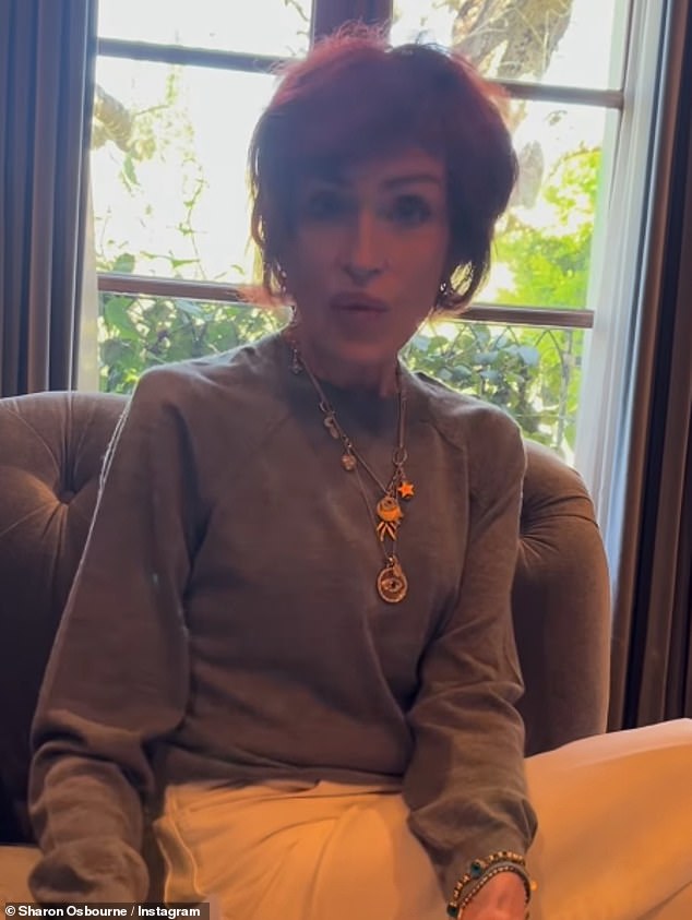 The former X Factor judge who recently admitted Ozempic had left her unable to gain weight, took to social media to defend husband Ozzy's song War Pigs