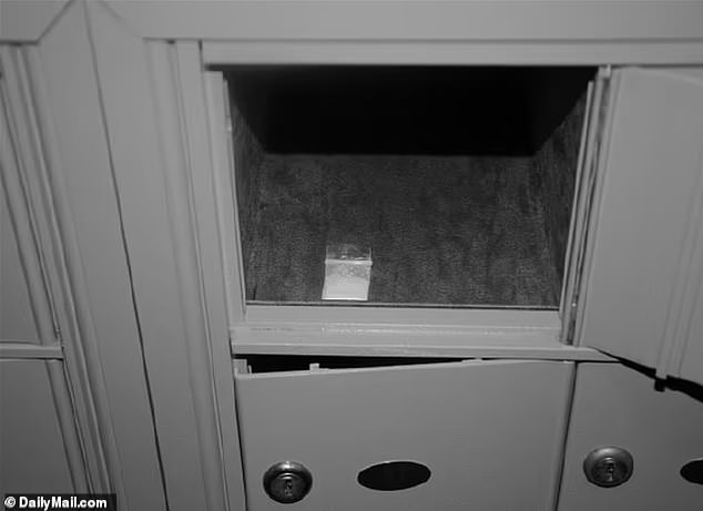 Cocaine in a cubby at the White House