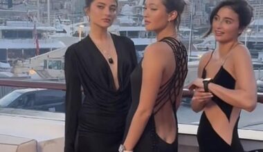Lily Chee, who was attending the F1 event has gained attention online after she posted an Instagram stories showing herself and two friends posing in Monte Carlo