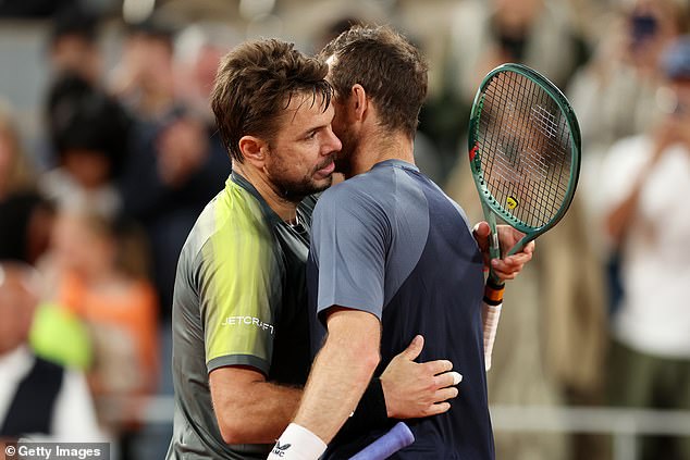 Wawrinka ended Andy Murray's French Open career by beating him in Paris last year