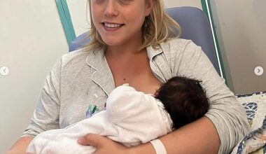 X Factor star Amelia Lily left fans in shock on Tuesday as she revealed she has welcomed her first child