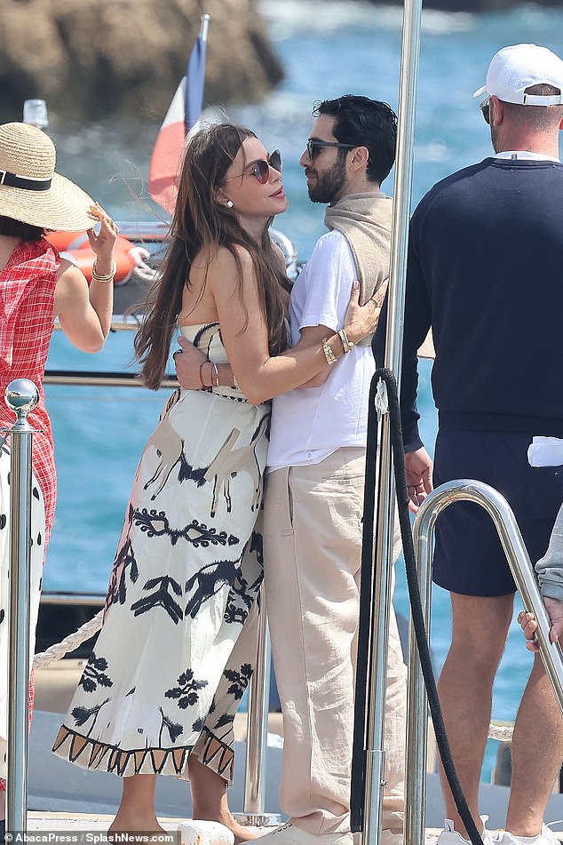 Sofia Vergara was first snapped with her new flame the Eden Roc hotel in Cannes last week