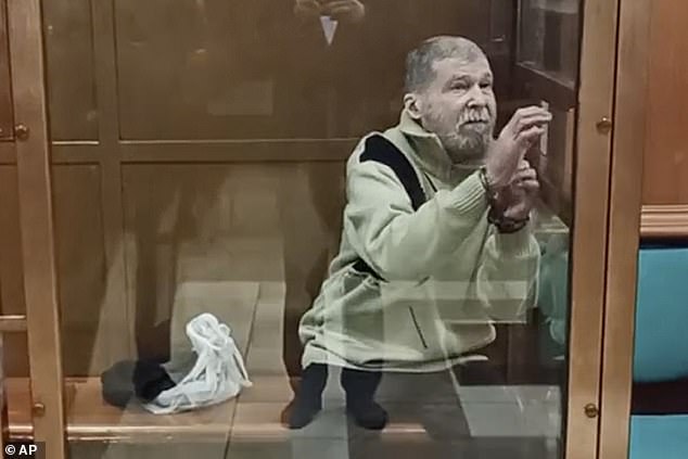 A number of Americans remain in Russian prisons that could form part of the deal, including 72-year-old Stephen Hubbard (pictured), who was sentenced to almost seven years for fighting for Ukraine in the war