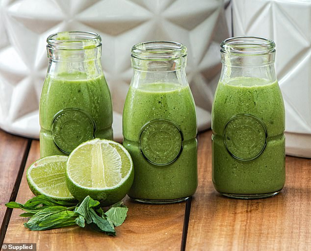Green smoothies seem like the are the height of health - but too much of anything isn't good for you (stock image)