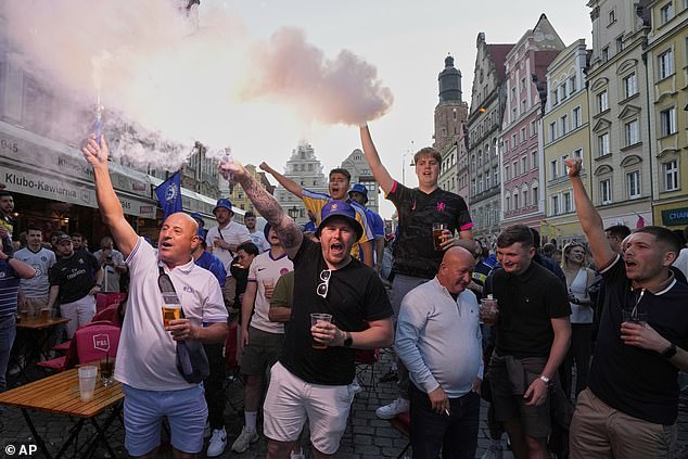 70,000 fans are estimated to be in Wroclaw for the Conference League final on Wednesday