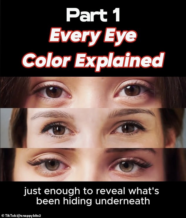 A viral video has revealed the fascinating science and cultural connotations behind common eye colours