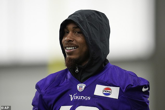 Justin Jefferson (pictured) and the Vikings will play at Wembley Stadium this season
