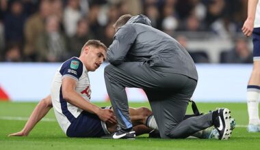 Micky van de Ven missed a significant portion of Tottenham Hotspur's season through injury
