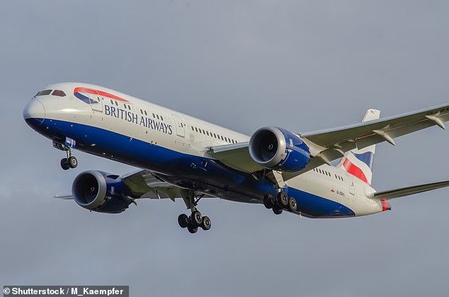 A British Airways cabin crew member was arrested after being found 'dancing high and naked' in a business class bathroom