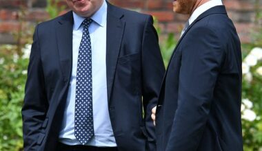 It is understood Prince Harry (right) discussed changing his family name with Earl Spencer (left)