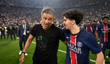 Luis Enrique paid tribute to his late daughter Xana with a shirt showing them planting a PSG flag