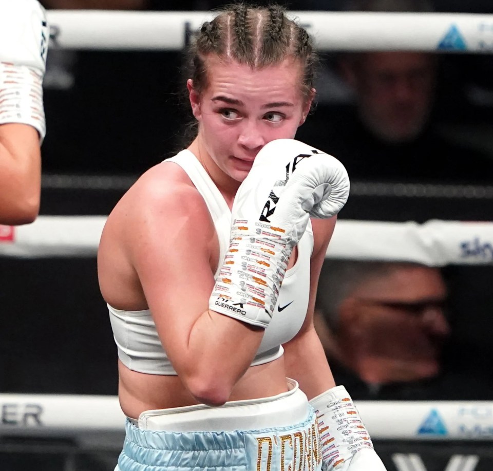 O'Connor was an undefeated professional boxer and Team GB representative