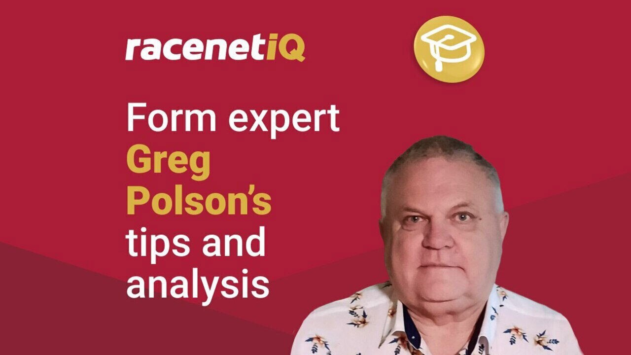 Racenet form analyst Greg Polson.