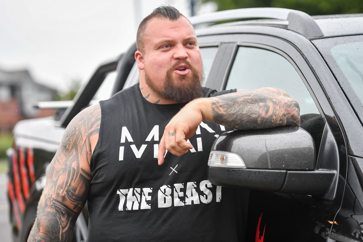 Ex-World's Strongest Man threatened to rip driver's '***ing head off' after scaring children outside home - London Evening Standard