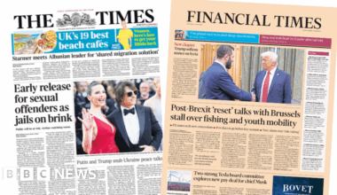 Jails 'on brink' and 'stalling' post-Brexit talks with Brussels