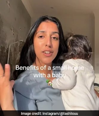 Indian-Origin Shares Perks Of Living In Small London Flat With Baby