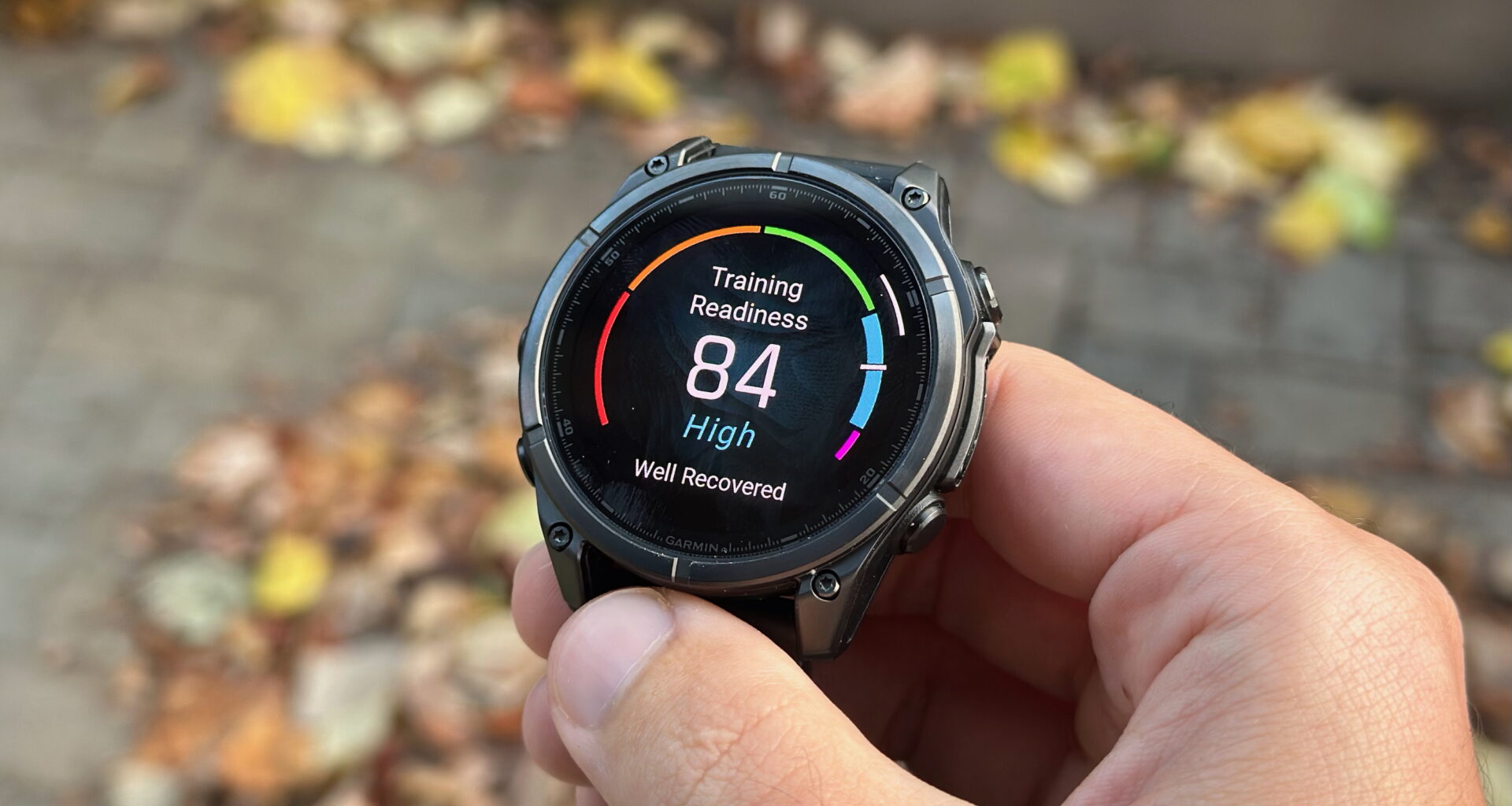 Training Readiness widget on the Garmin Fenix 8