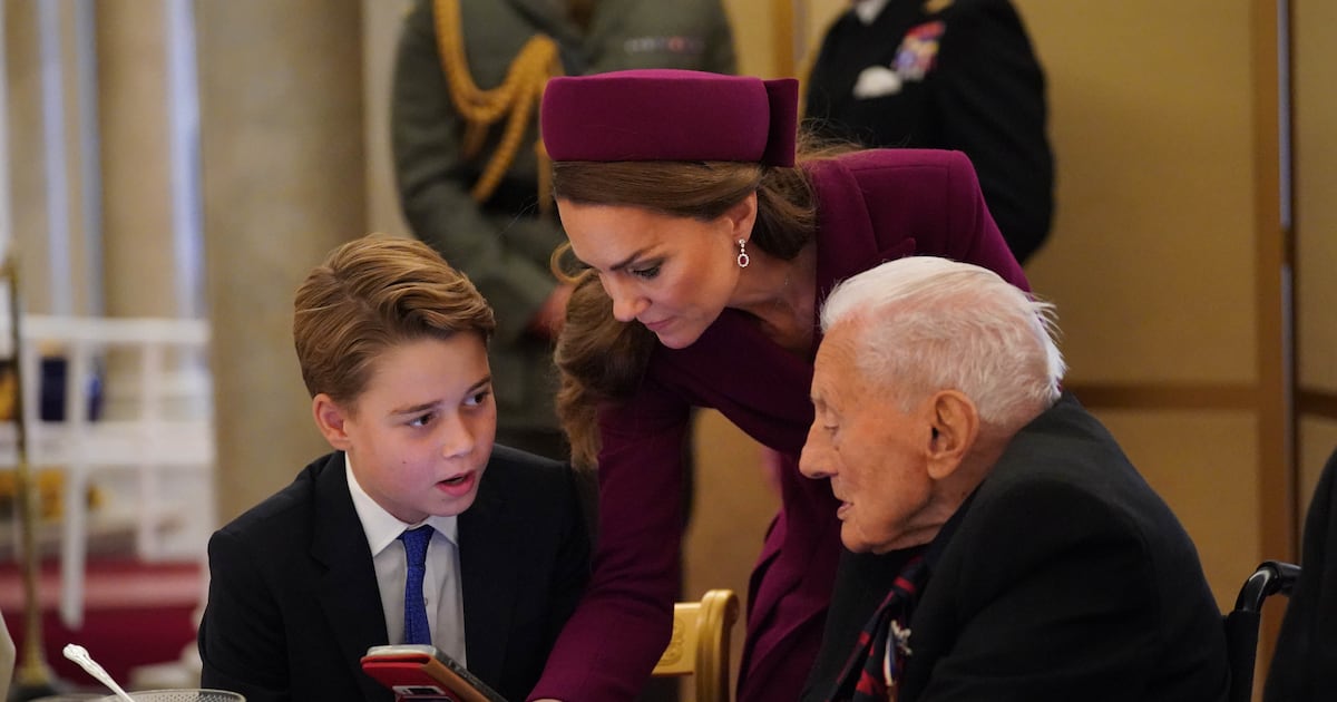 William tells of George’s interest in war veterans at Palace tea party – The Irish News