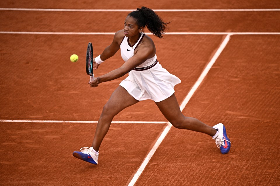 Robin Montgomery will play Jessica Bouzas Maneiro in the second round