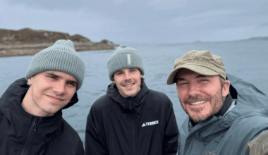 David Beckham spotted in Scotland as he sends emotional message to Brooklyn after snub