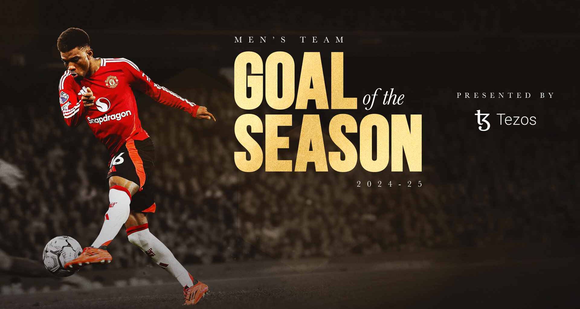 Amad wins Man Utd Goal of the Season award for 2024/25