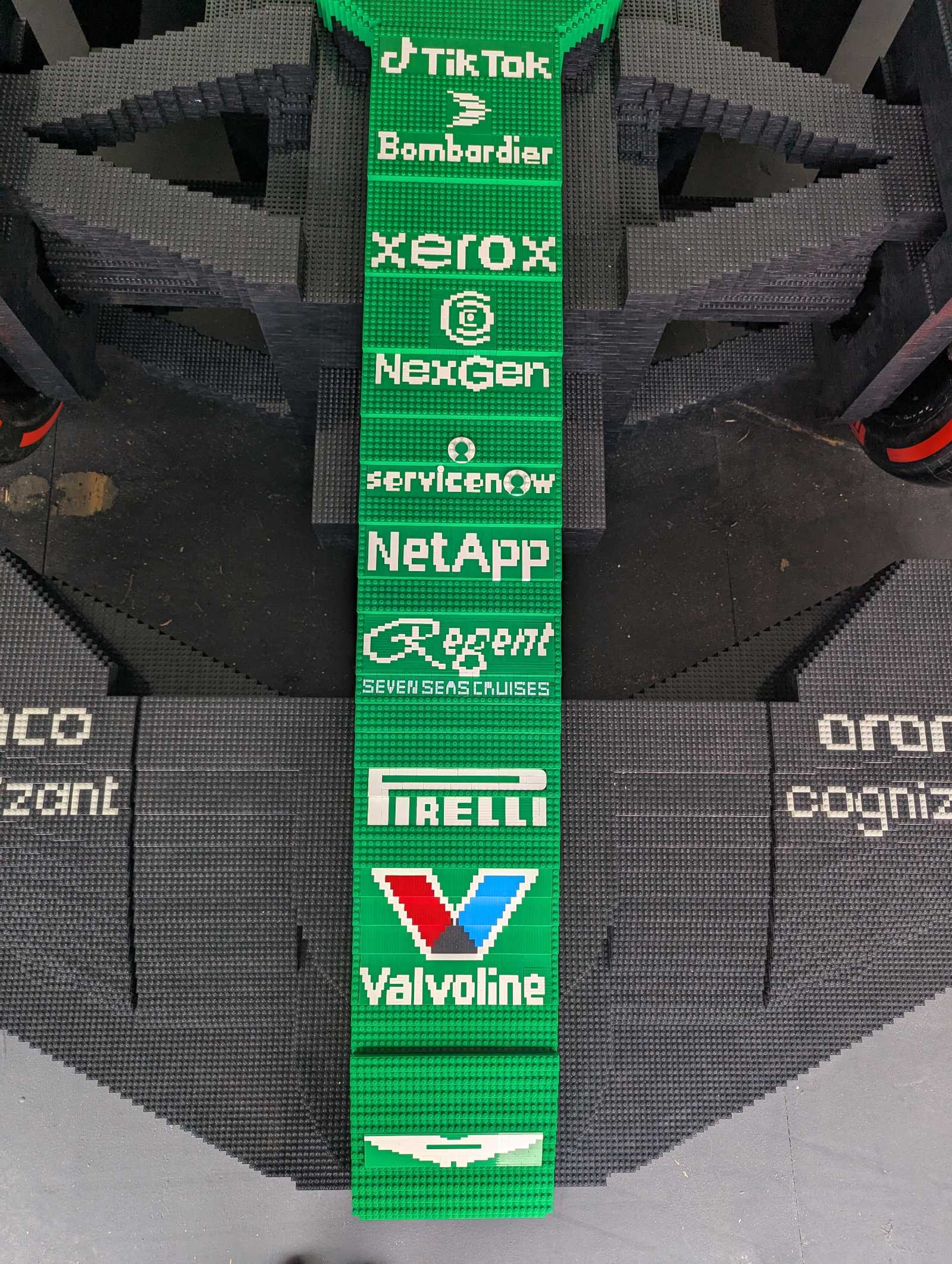 Aston Martin nose LEGO Miami Grand Prix Formula 1 F1 PlanetF1