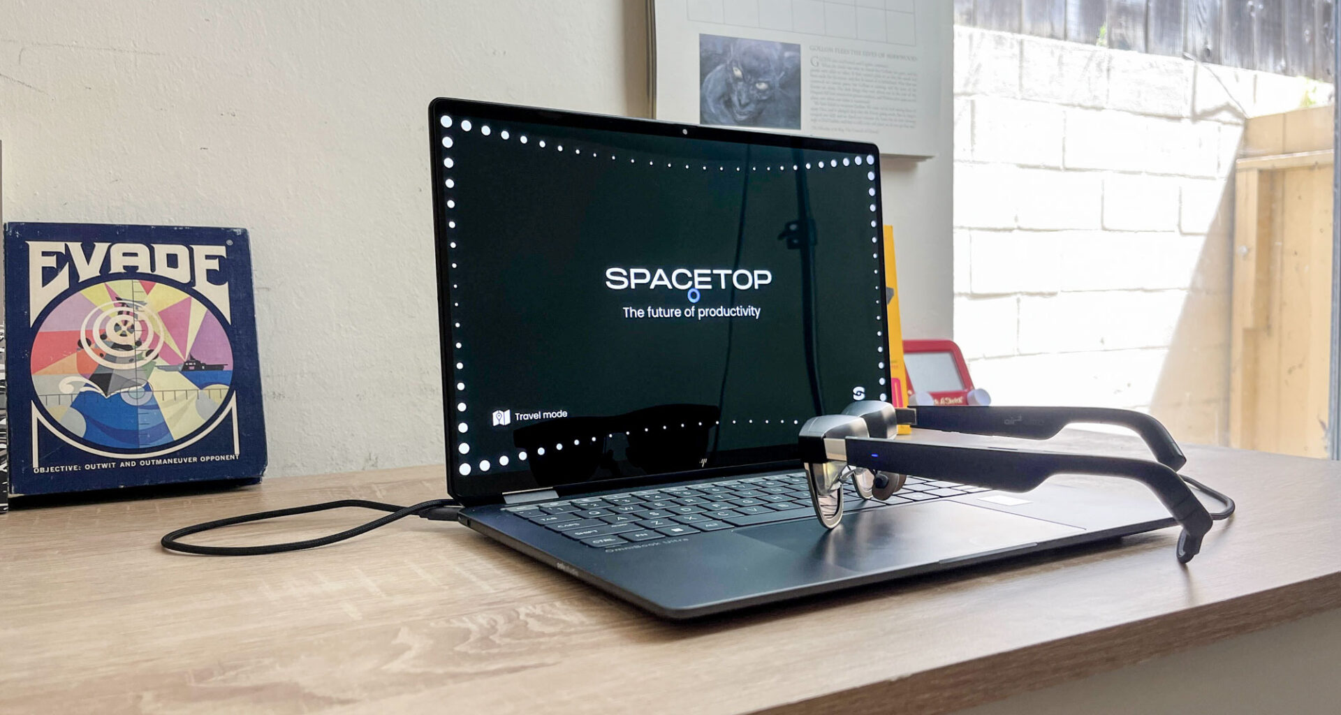 Spacetop in action