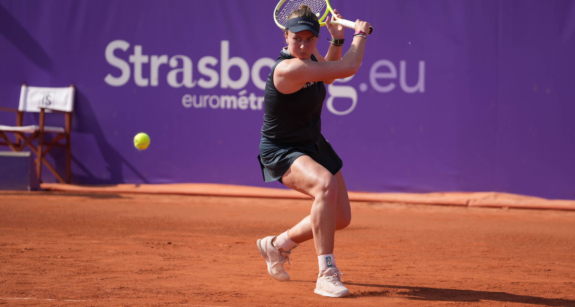 Krejcikova came to Strasbourg seeking rhythm over results
