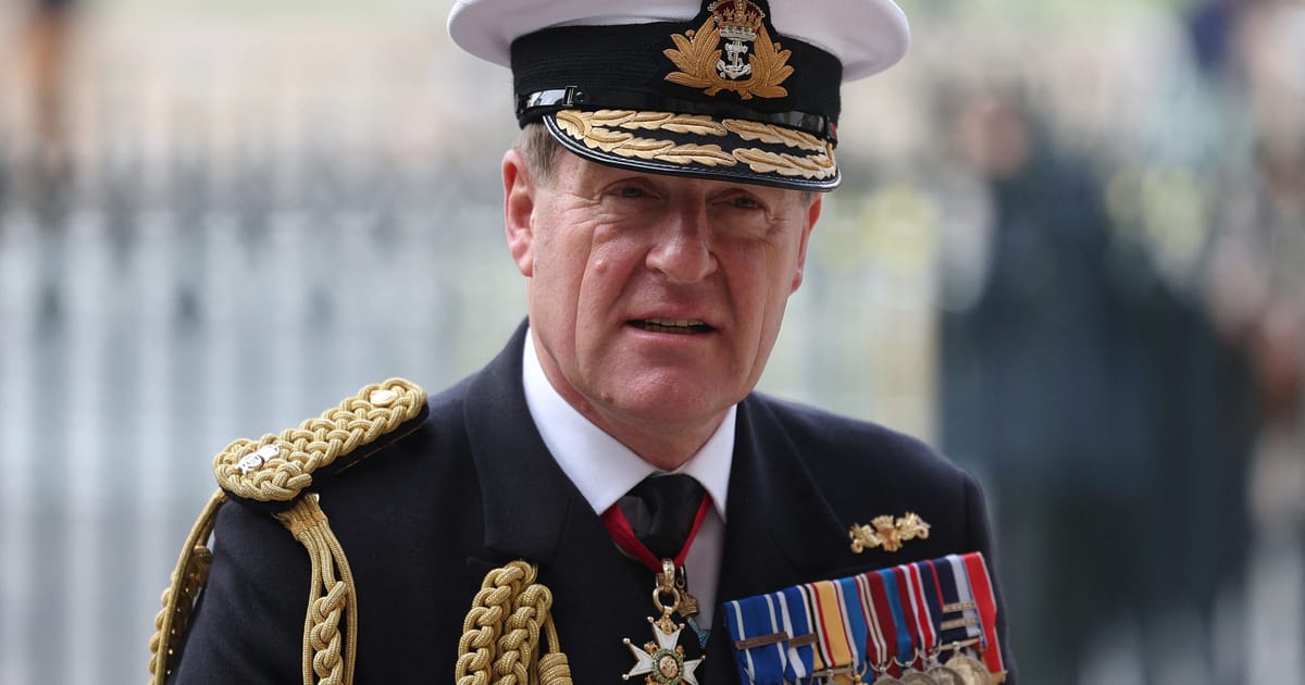 Head of UK navy suspended amid misconduct probe – POLITICO